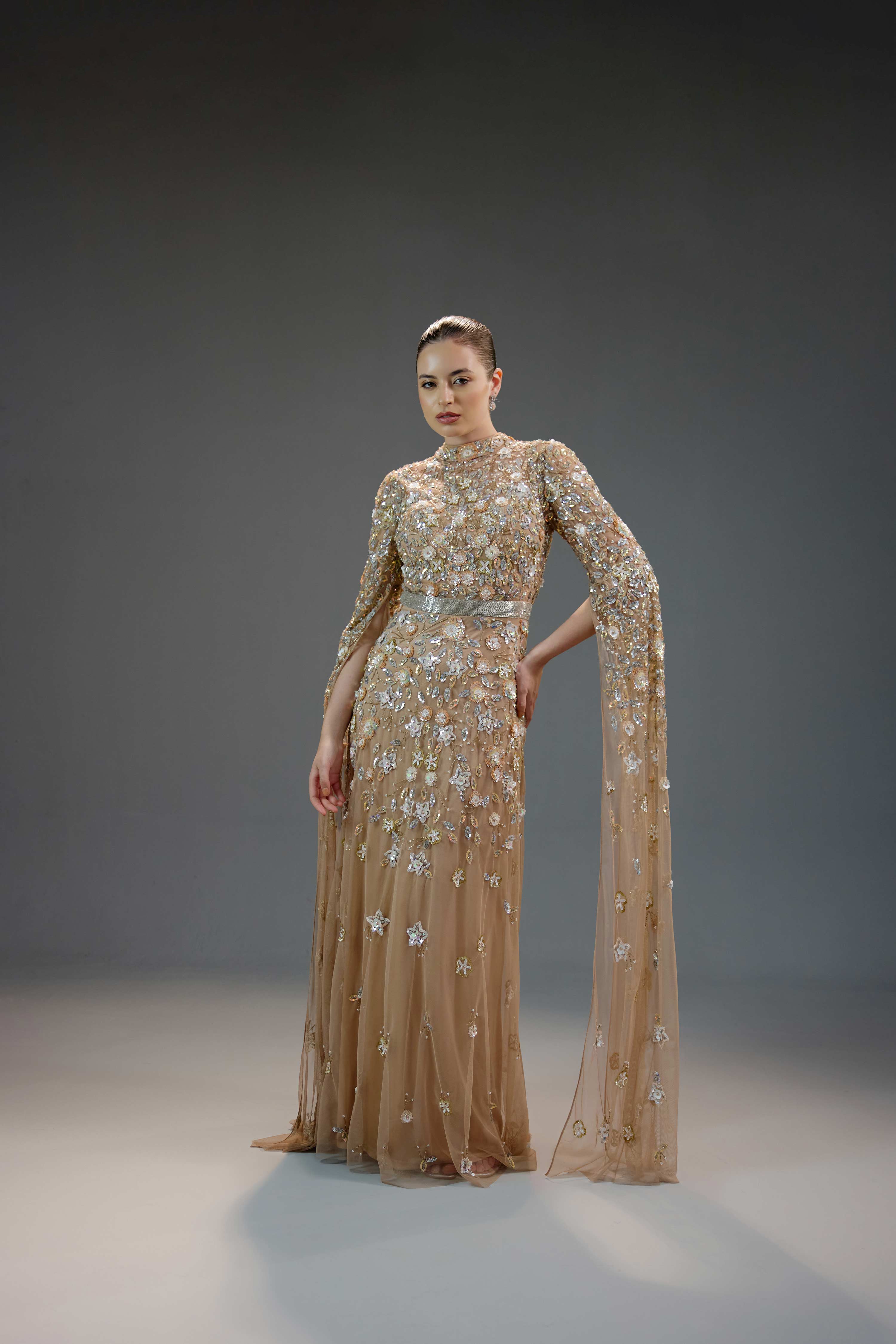 Imperial Blossom Cape Silhouette