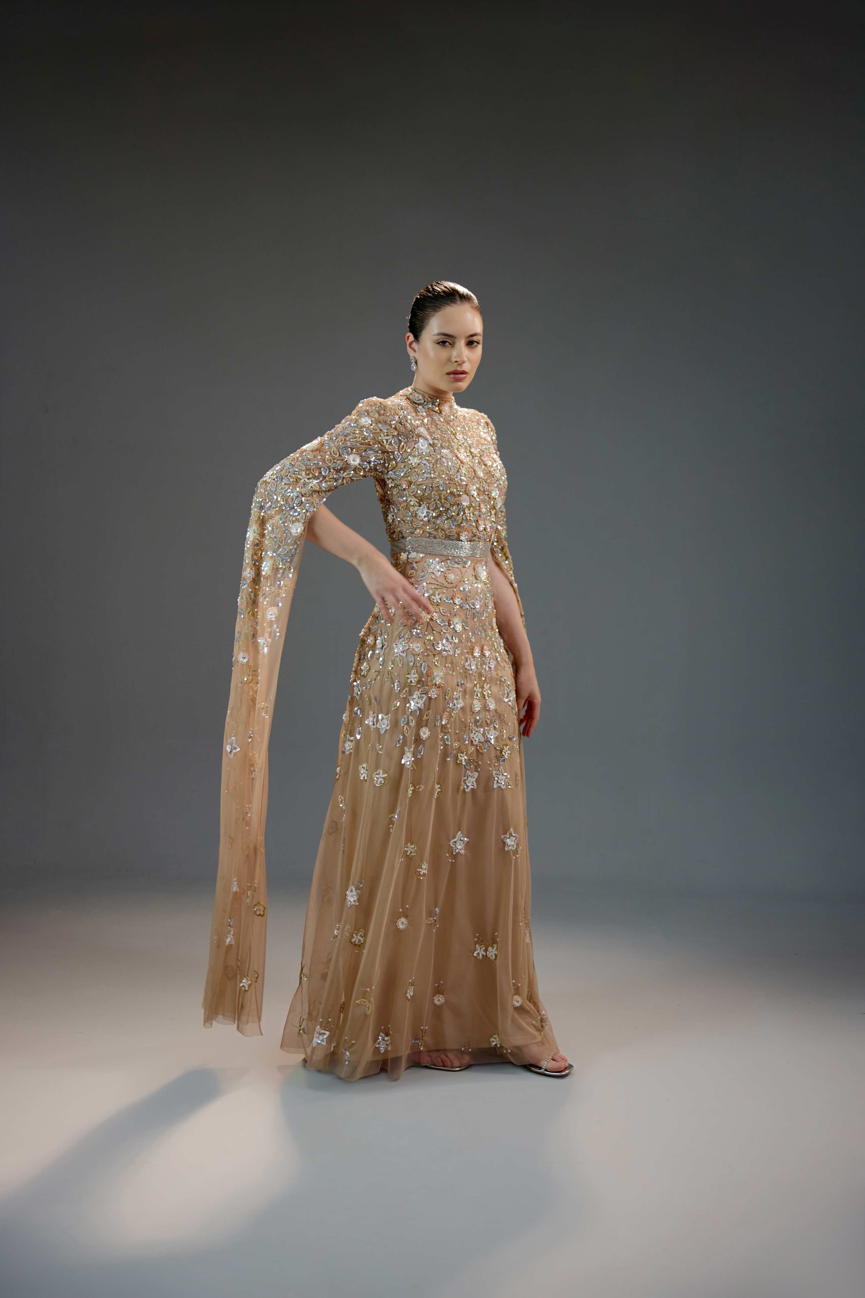 Imperial Blossom Cape Silhouette