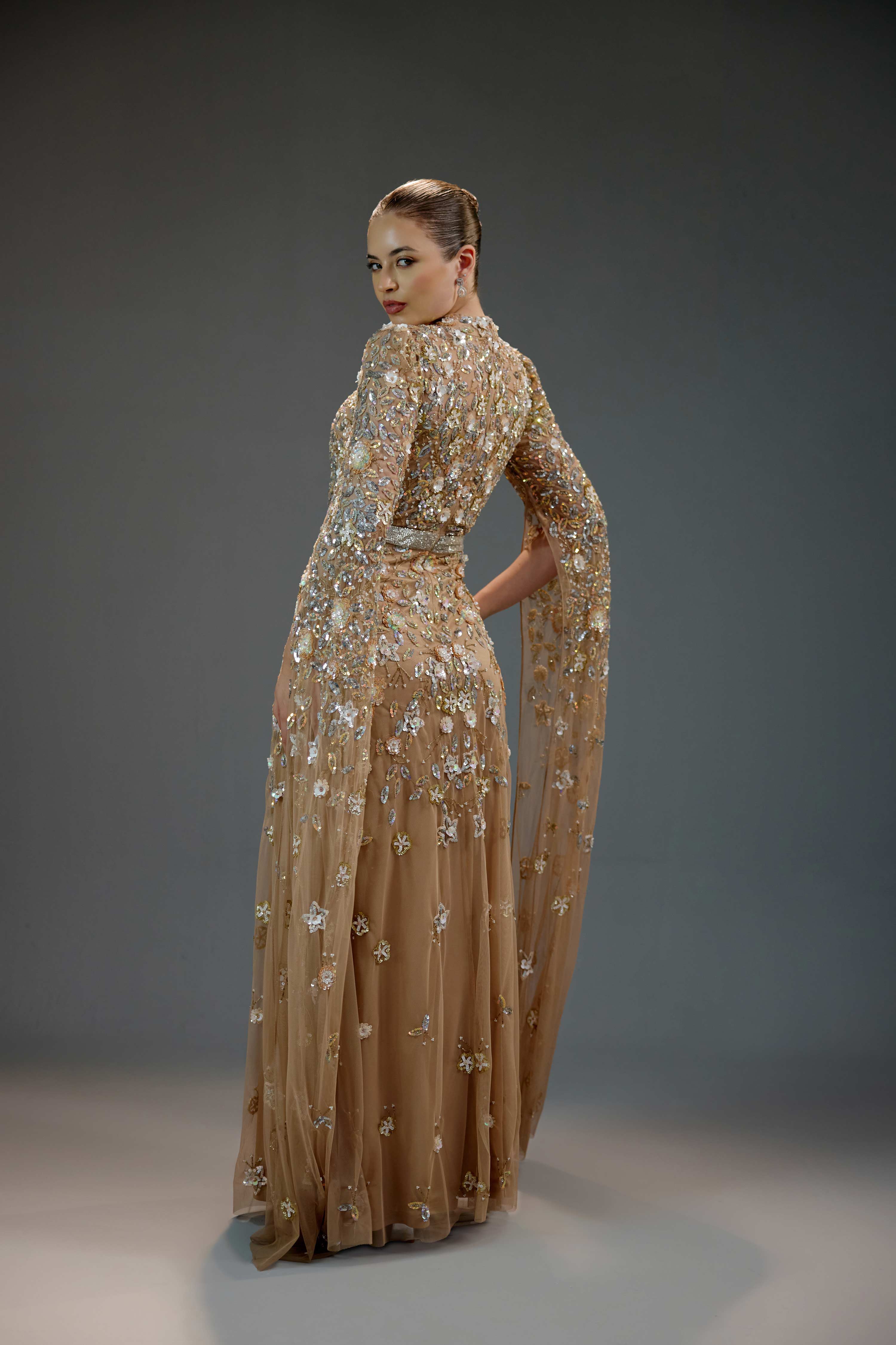 Imperial Blossom Cape Silhouette