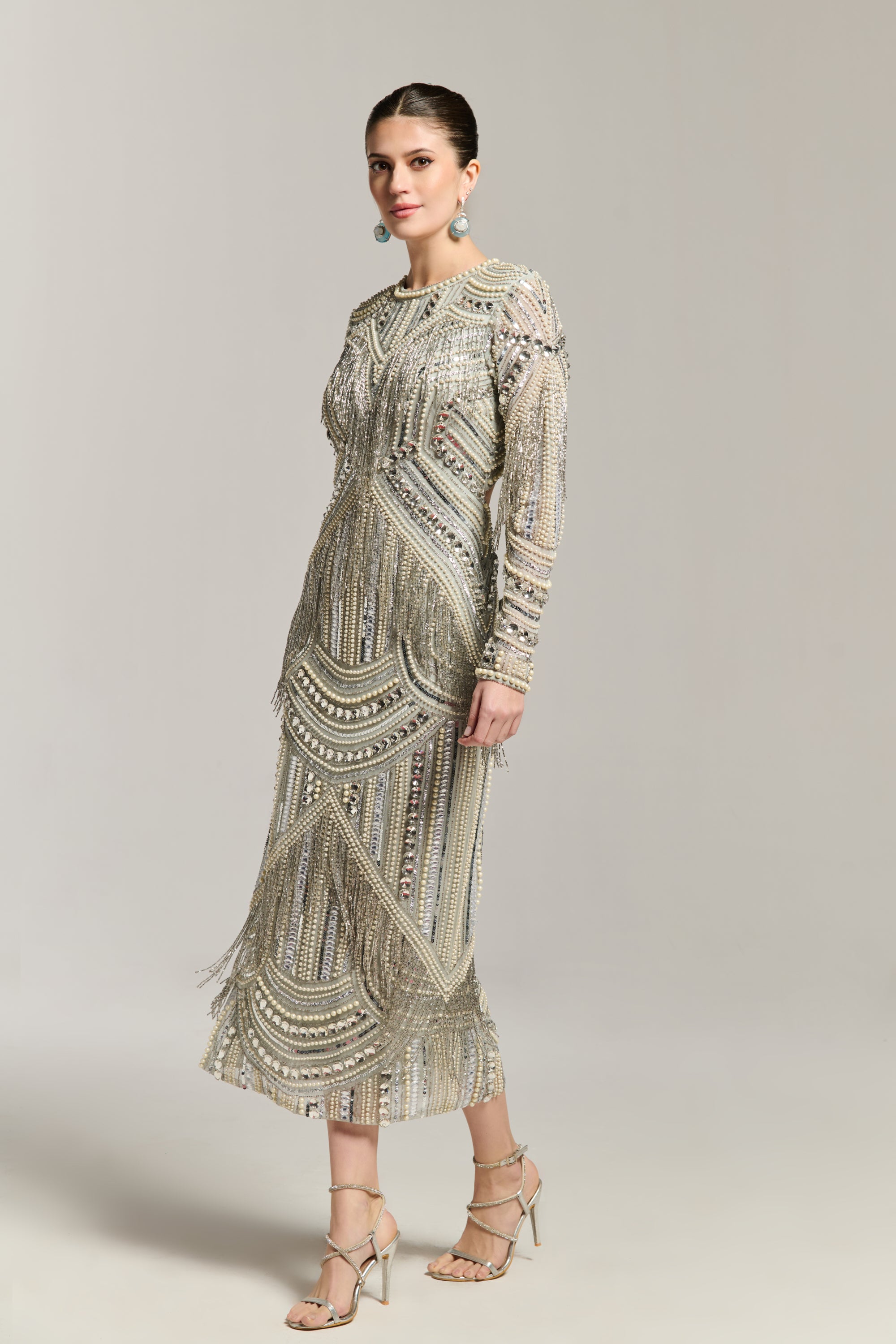 Silver Elegence Dress