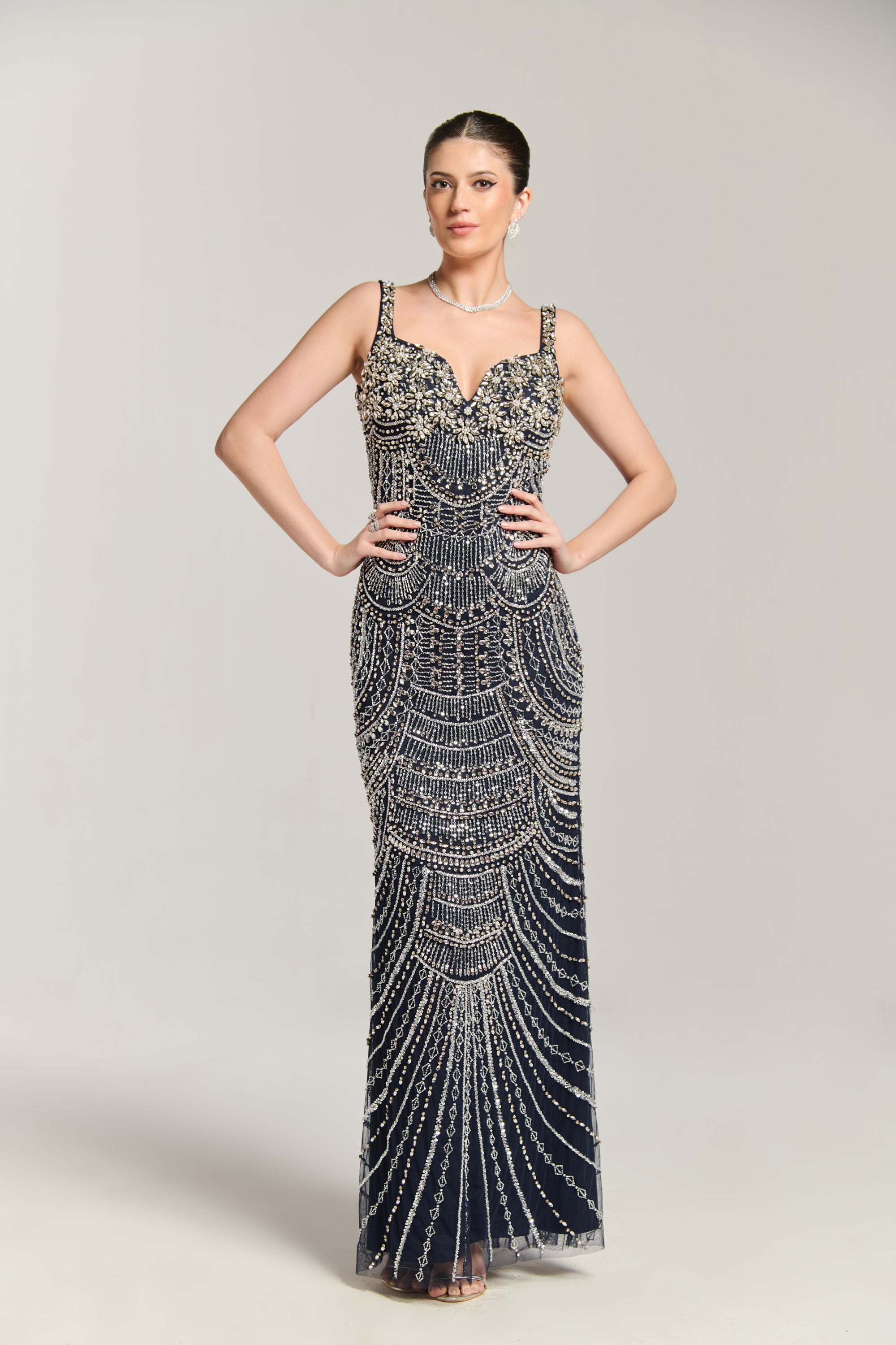 Diamond Studded Maxi