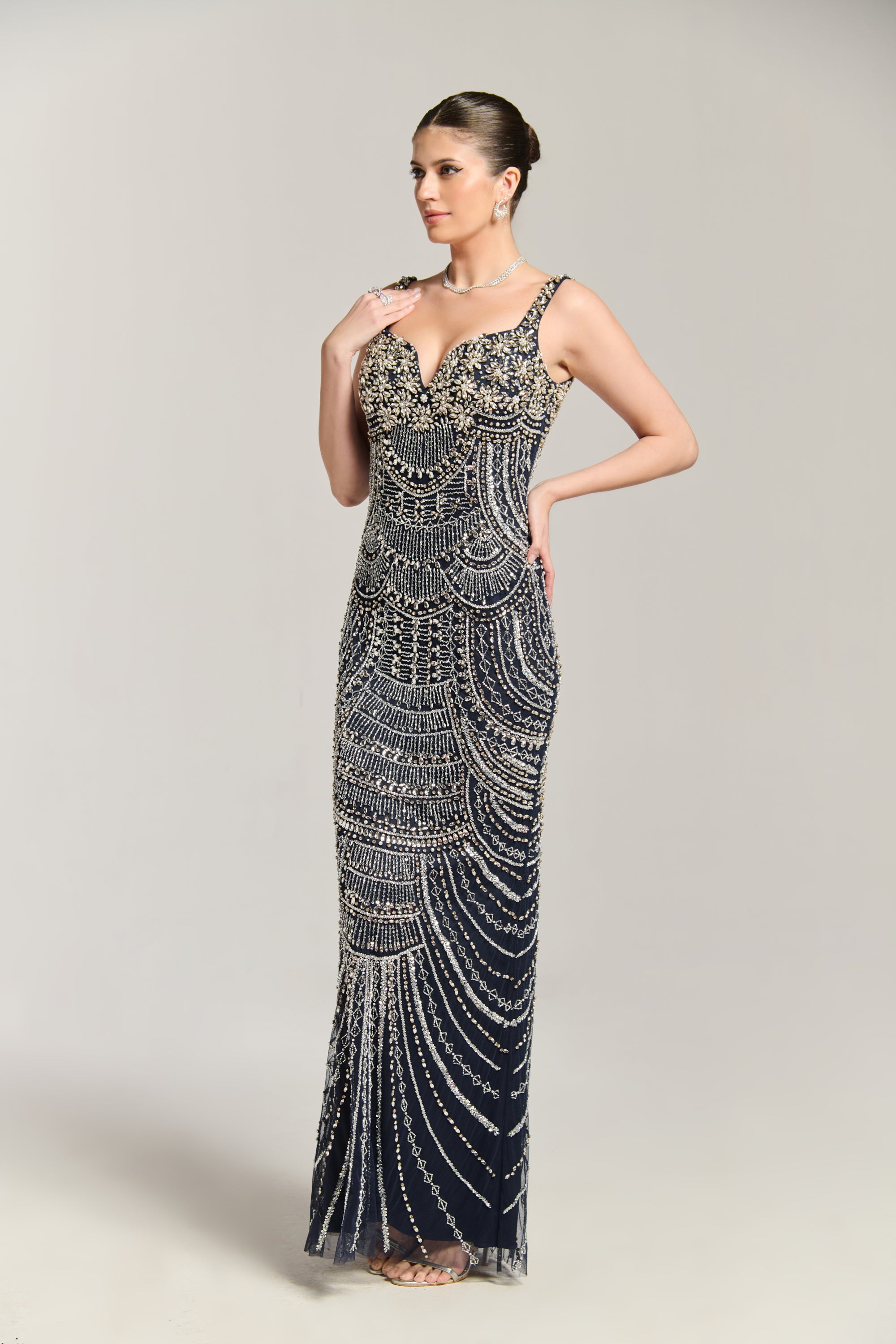 Diamond Studded Maxi