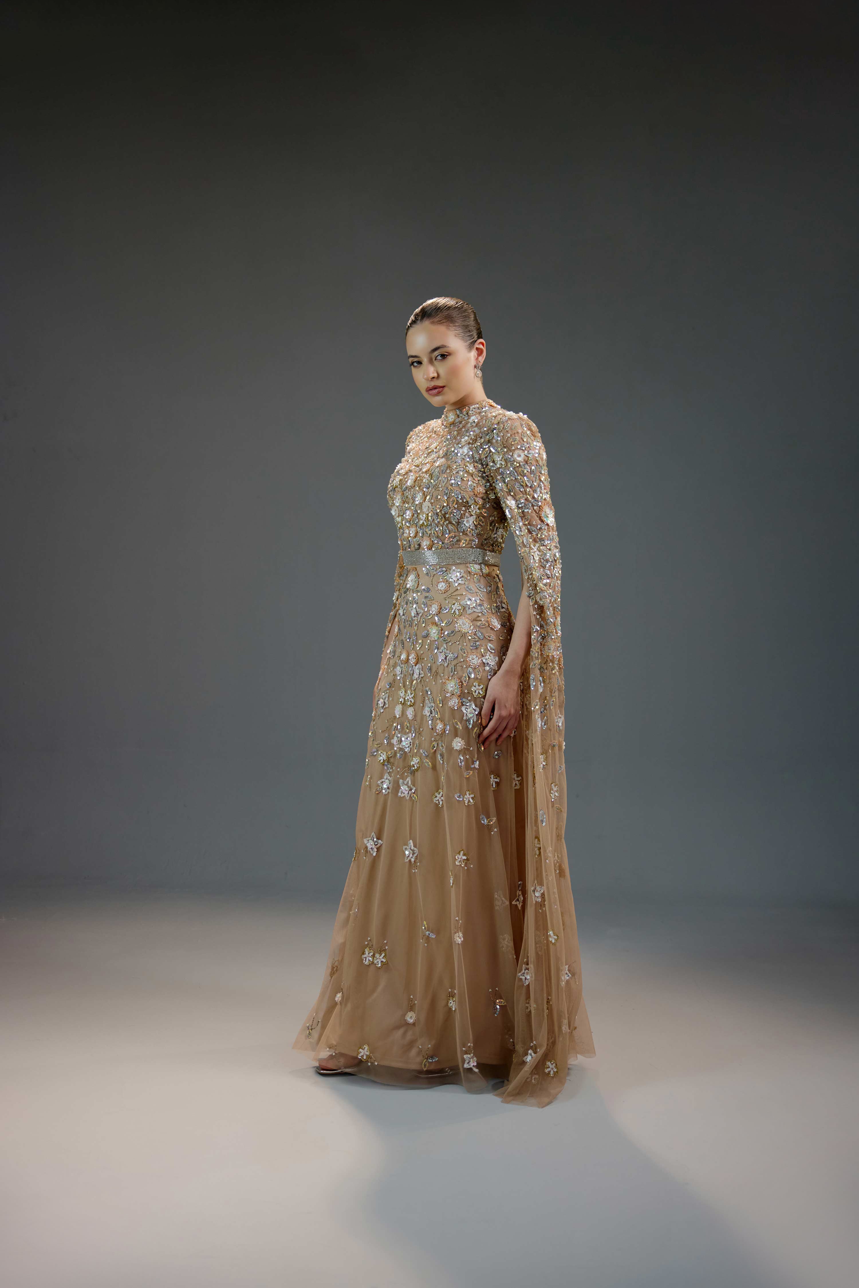Imperial Blossom Cape Silhouette