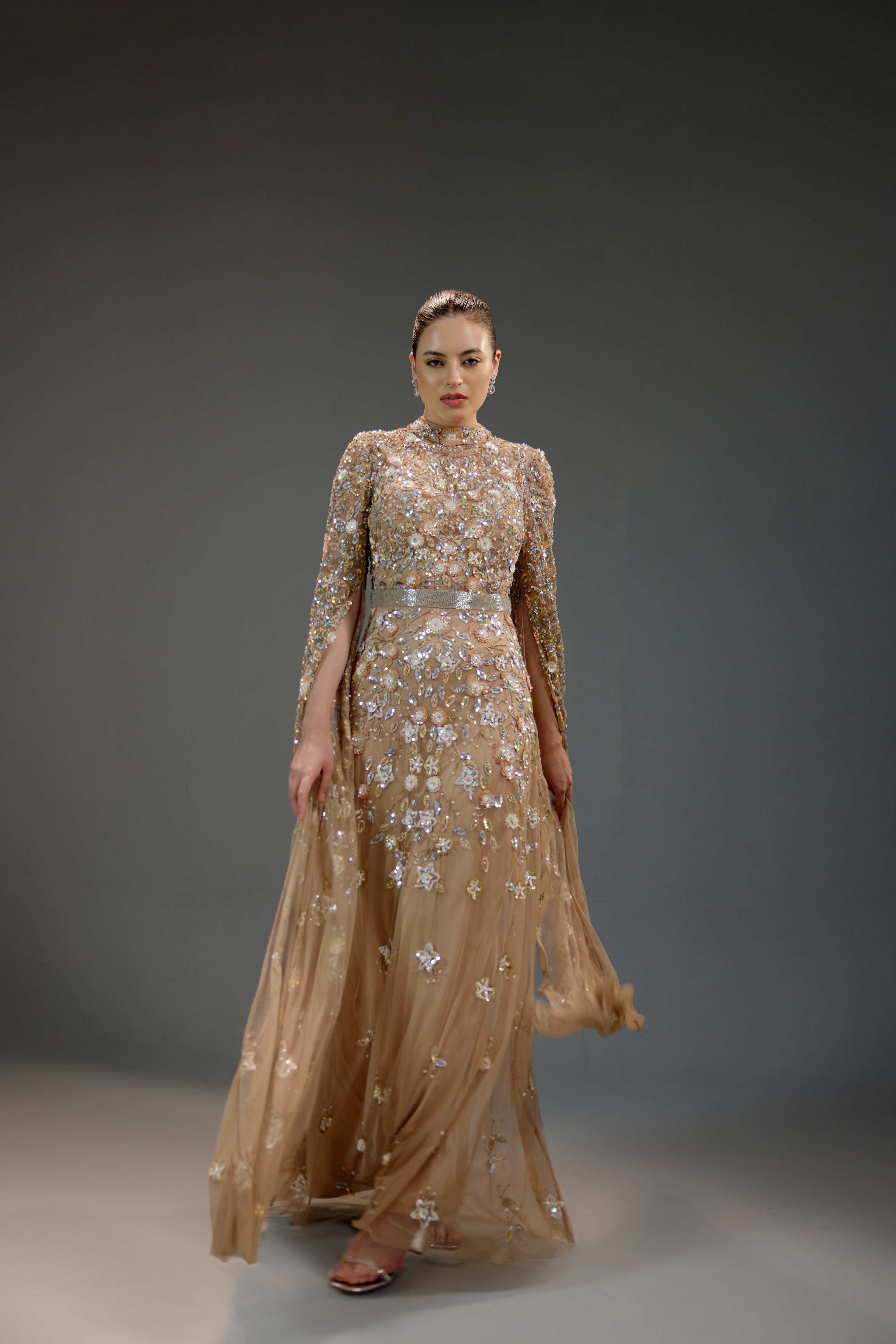 Imperial Blossom Cape Silhouette