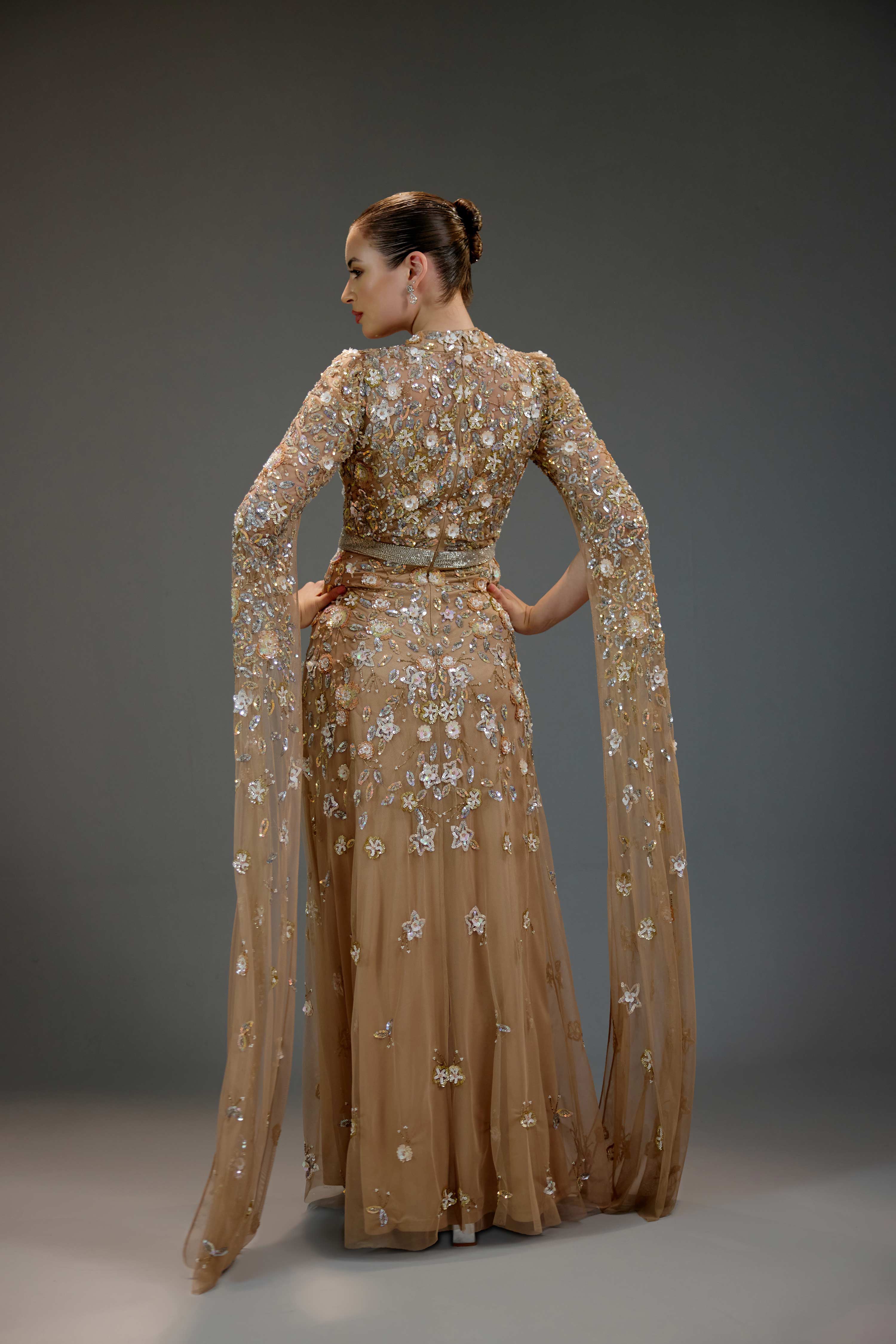 Imperial Blossom Cape Silhouette