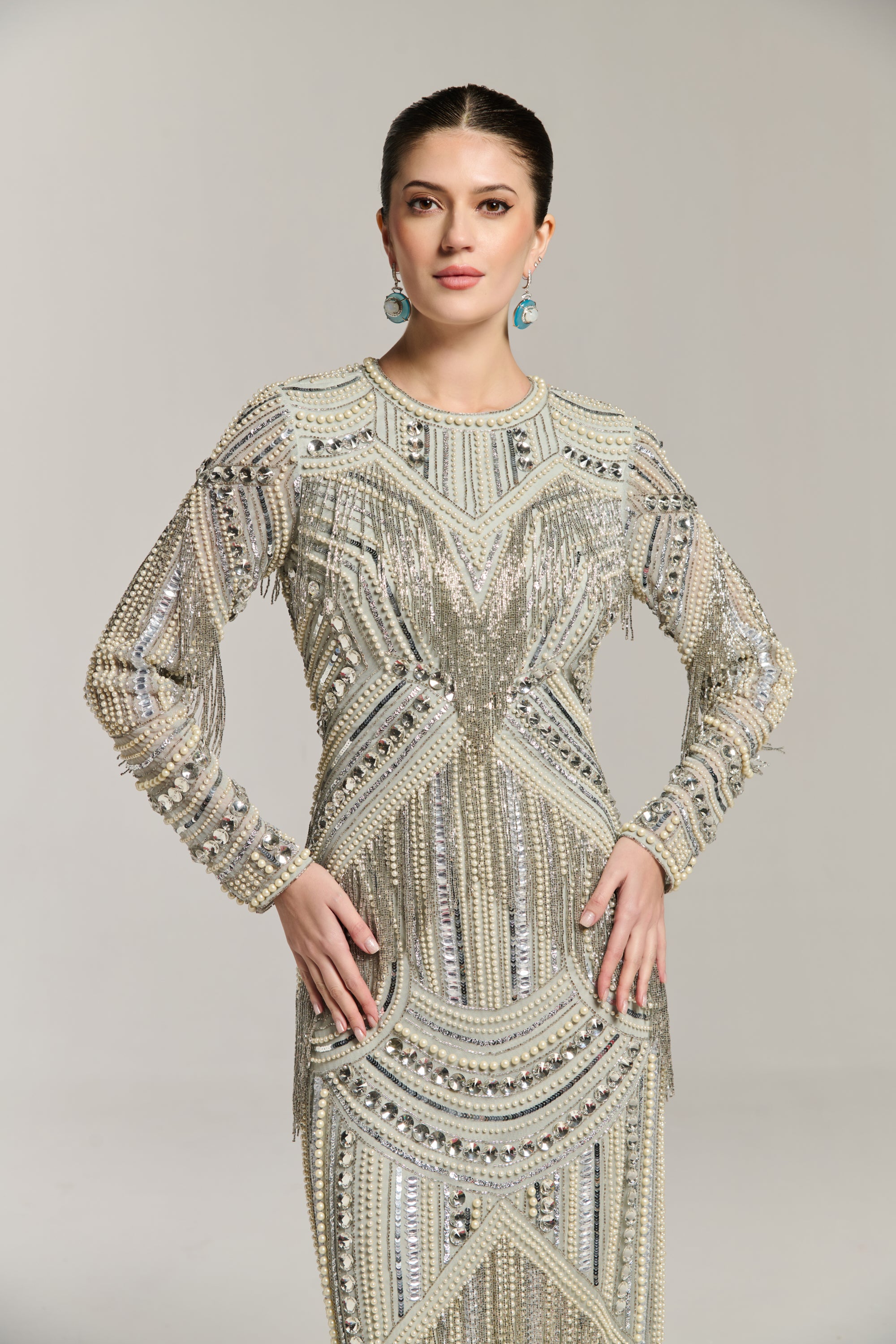 Silver Elegence Dress