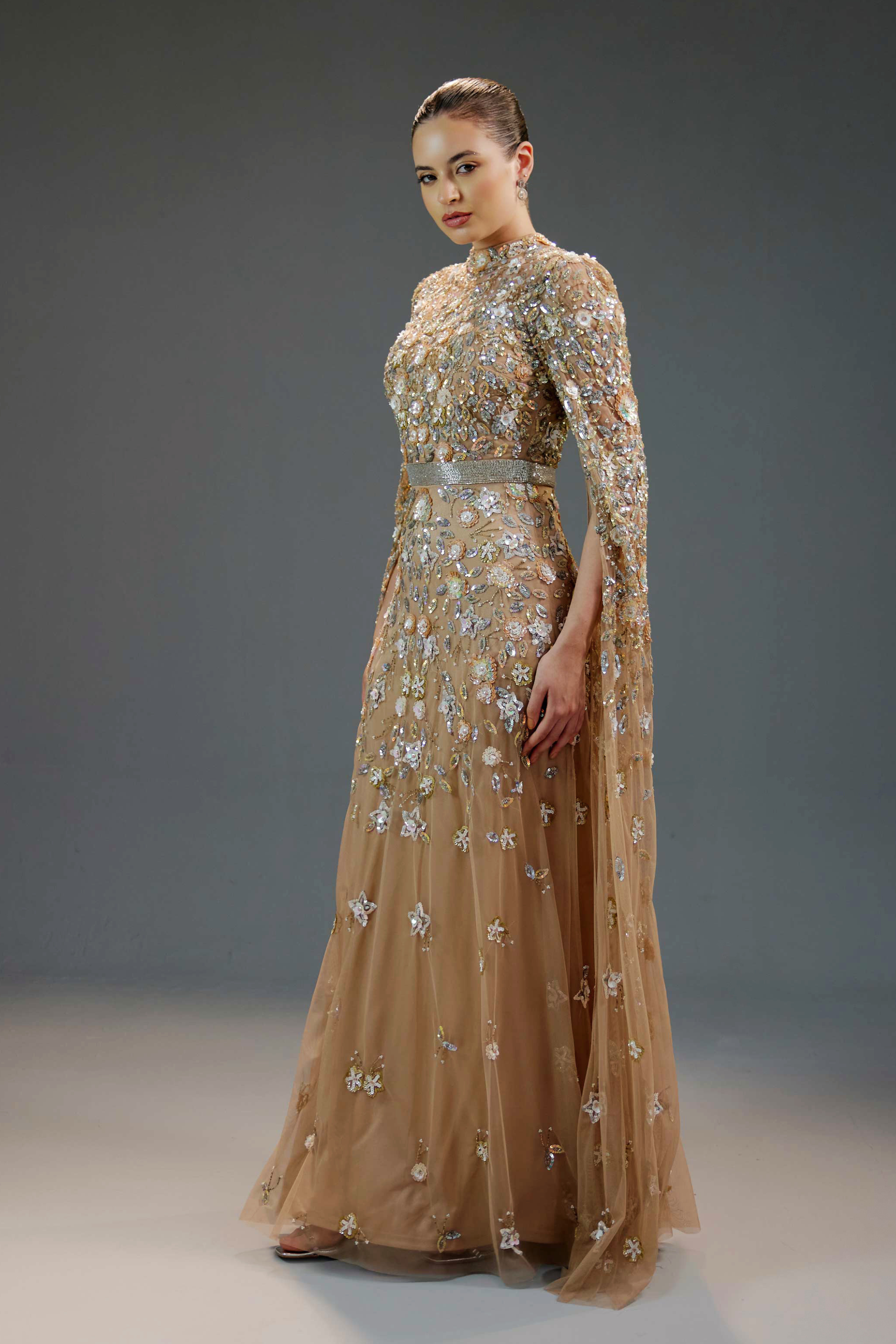 Imperial Blossom Cape Silhouette