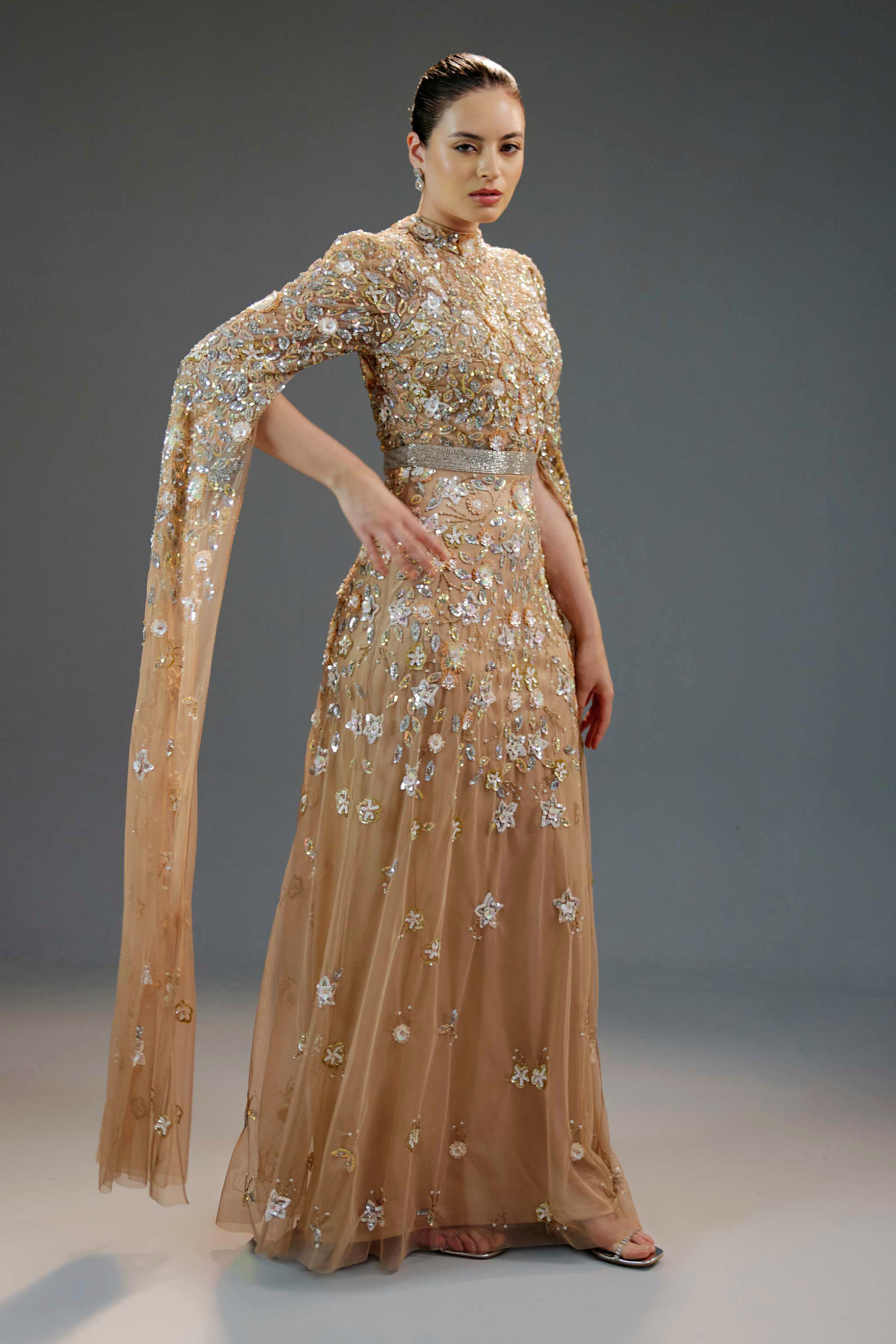 Imperial Blossom Cape Silhouette
